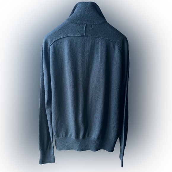 COPY - ZARA MAN Black Zip Up , Wool Blend - Picture 3 of 4